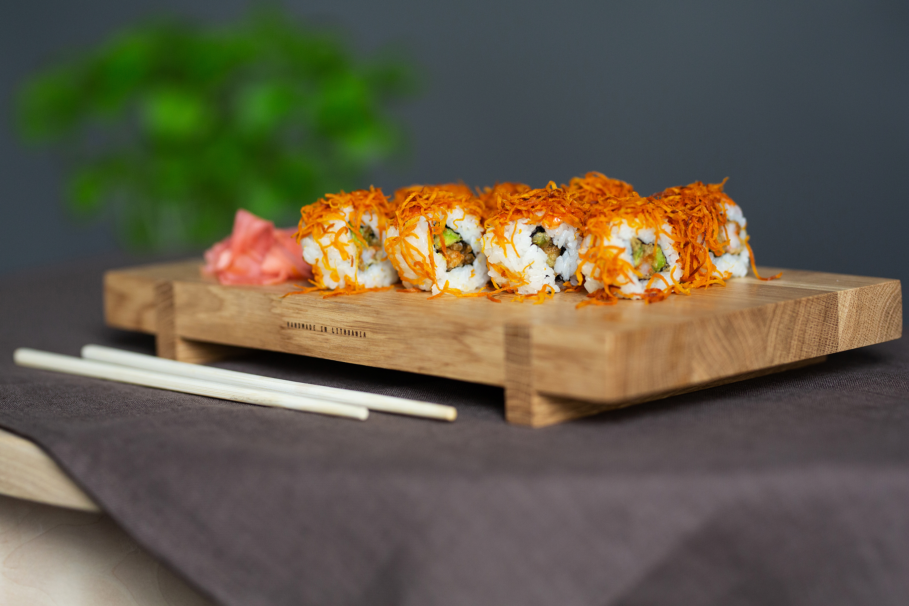 Sushi Servierplatte SUSHI Lindo | Rio HolzDesignPur von SERVING BOARD