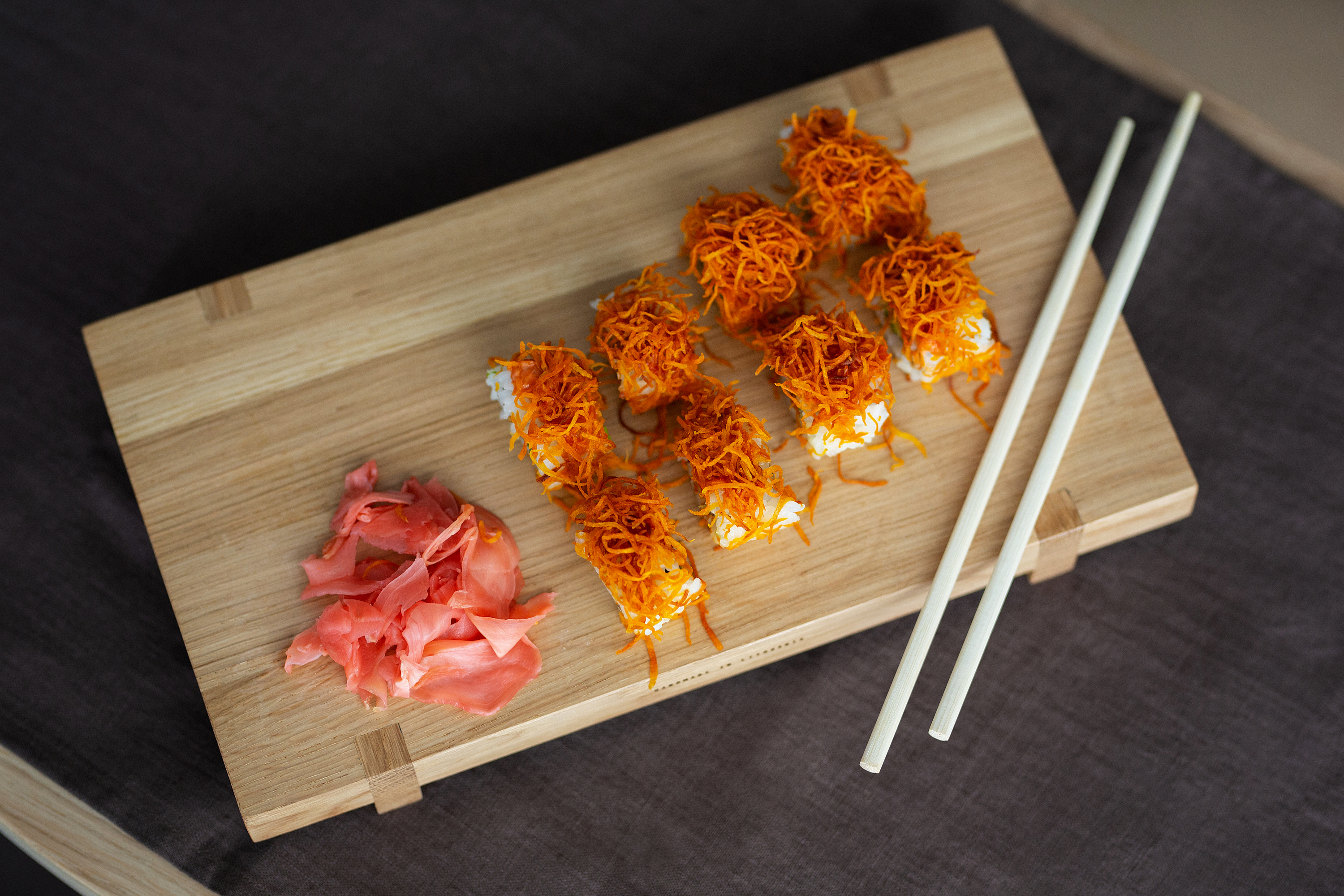 Sushi Servierplatte SUSHI SERVING BOARD | Rio von HolzDesignPur Lindo