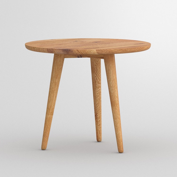 Massivholz Couchtisch Ambio Round Von Vitamin Design Holzdesignpur